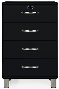 Komoda Malibu czarna z ekspozycji – grafika-1.