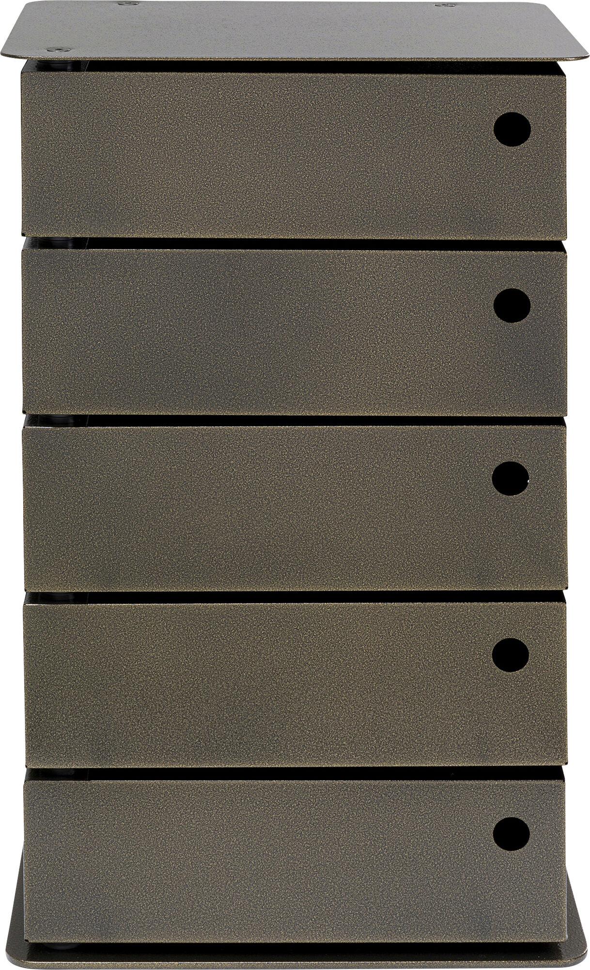 Kommode Manifattura - Bronse 5 Skuffer – bilde-1.