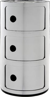 Komoda modułowa Componibili 32x59 cm chromowa – obraz-1