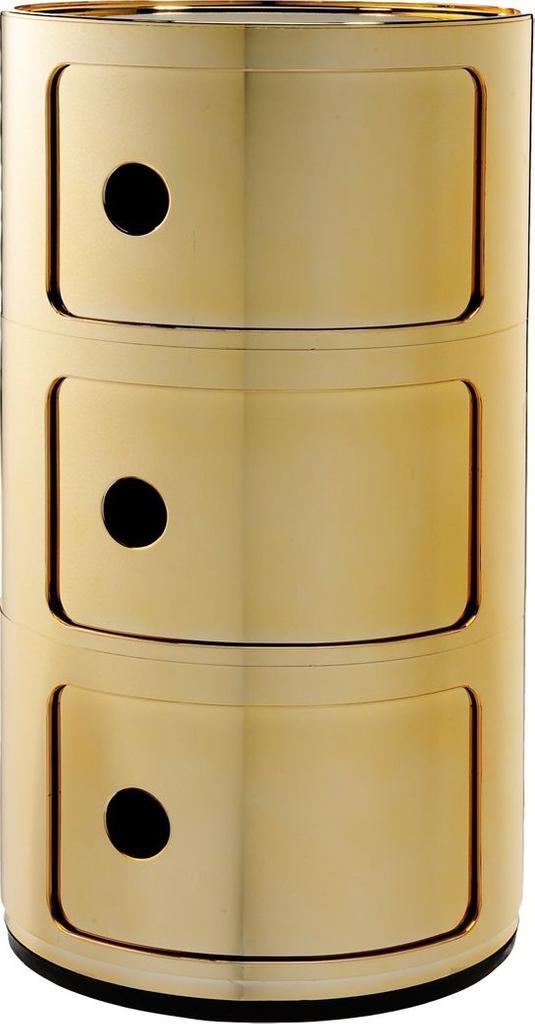 Komoda modułowa Componibili 32x59 cm złota – obraz-1