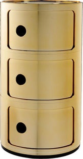 Komoda modułowa Componibili 32x59 cm złota – obraz-1