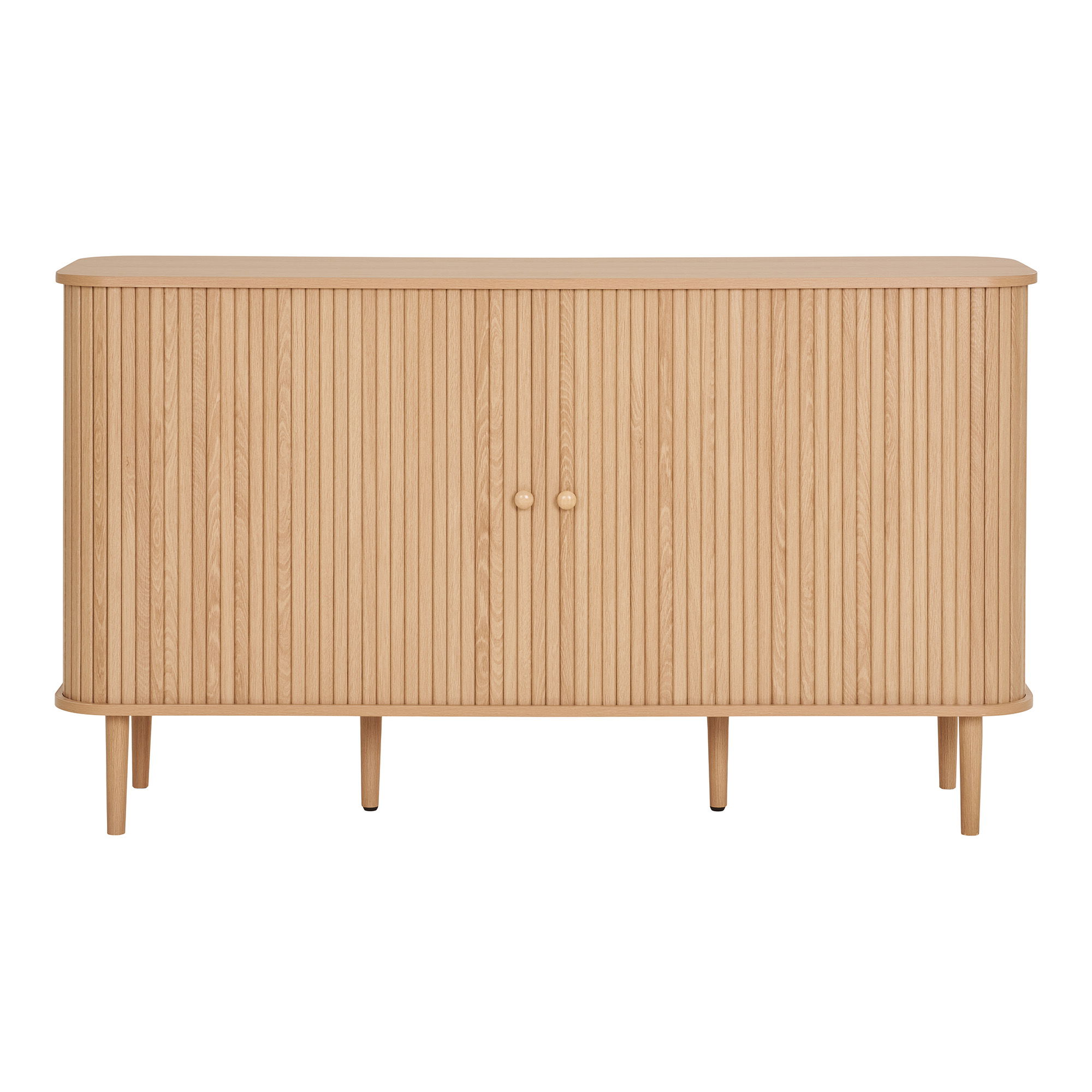 Komoda Nikko lite drewno 140x40x79 cm naturalna – grafika-1.