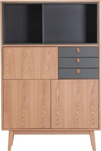 Komoda Orta 100x150 cm drewniana – obraz-1