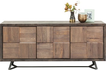 Komoda Vienna 176x76 cm brązowa – obraz-1