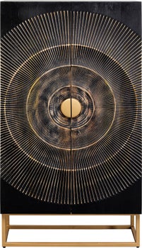 produkt: Skåp Madeira - Mörkt Trä, 140x76cm.