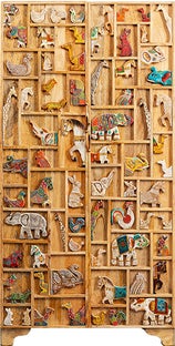 Visoka komoda Zoo 81x163 cm – slika-1.