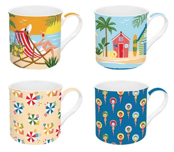 Комплект чаши A LA PLAGE 300 мл – изображение-1