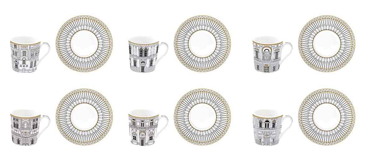 Комплект чаши с чинийки PALAZZO – изображение-1