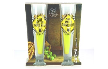Комплект чаши за бира SAVE WATER – изображение-1