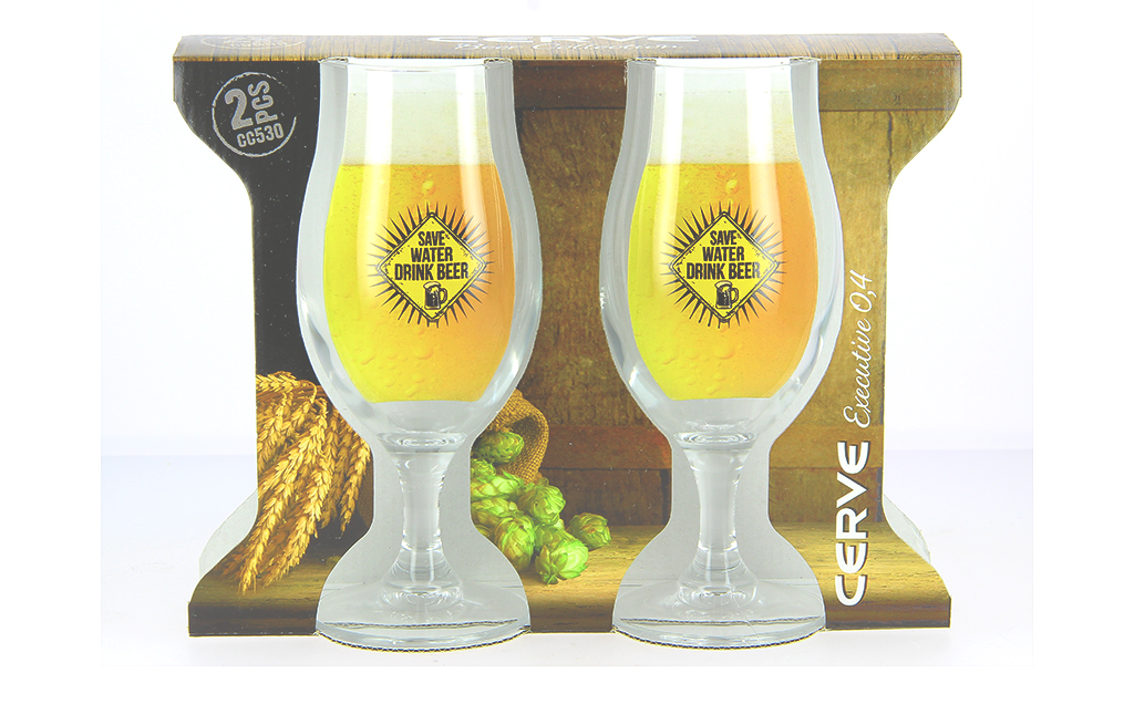 Комплект чаши за бира SAVE WATER – изображение-1