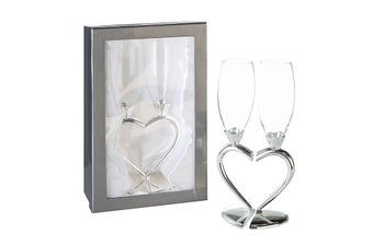 Комплект чаши за шампанско Love – изображение-1