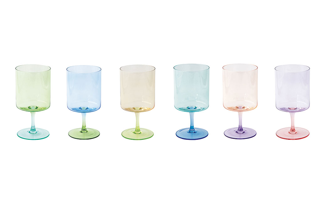Комплект чаши за вино RAINBOW – изображение-1