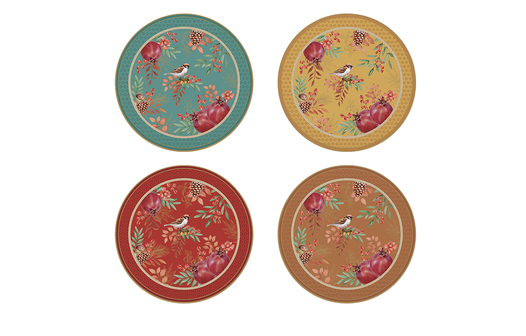 Комплект десертни чинии AUTUMN SYMPHONY – изображение-1
