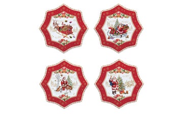 Комплект десертни чинии CHRISTMAS MEMORIES – изображение-1