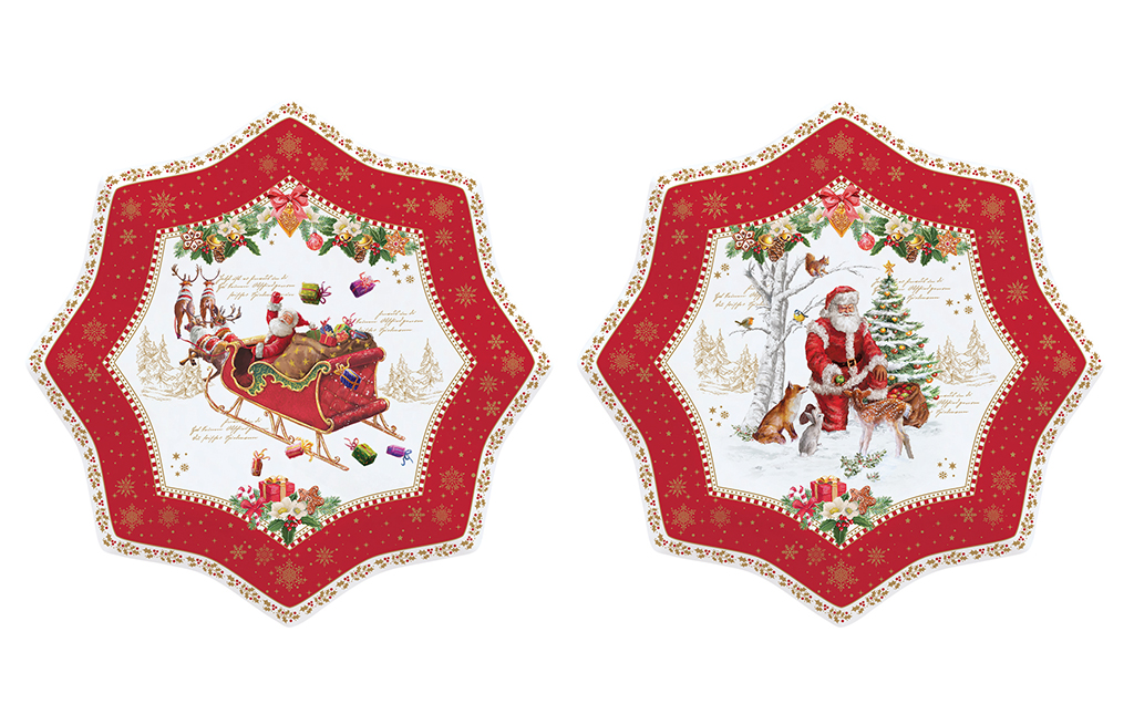 Комплект десертни чинии CHRISTMAS MEMORIES – изображение-1