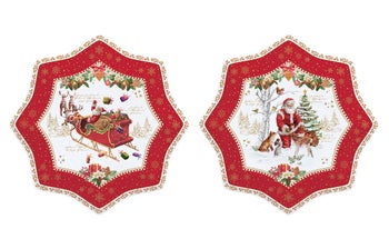 Комплект десертни чинии CHRISTMAS MEMORIES – изображение-1