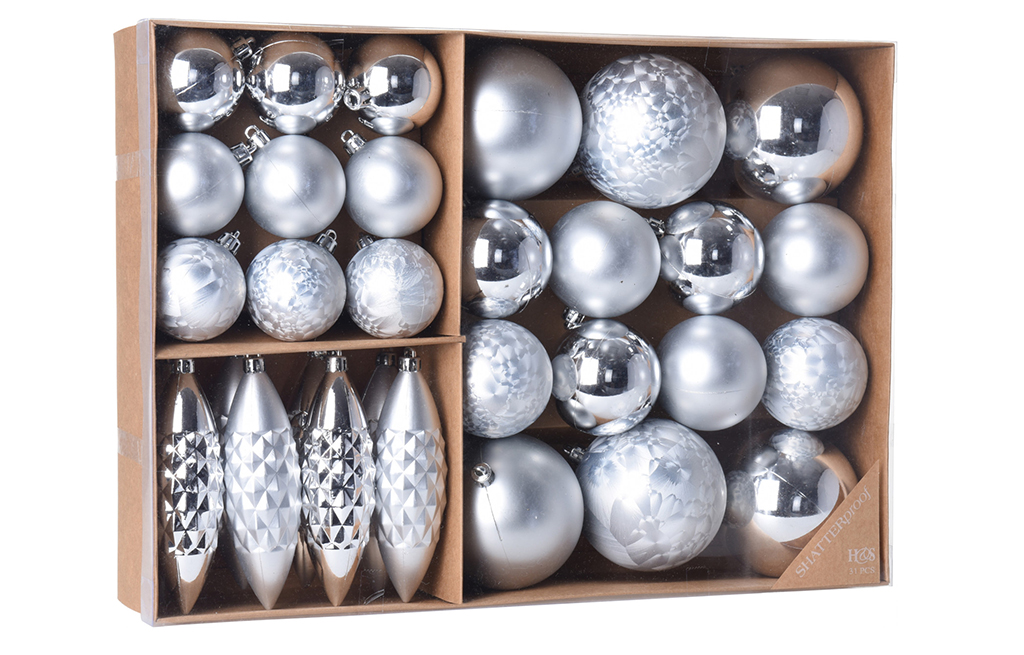 Комплект коледни играчки – изображение-1