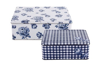 Комплект кутии VINTAGE INDIGO – изображение-1