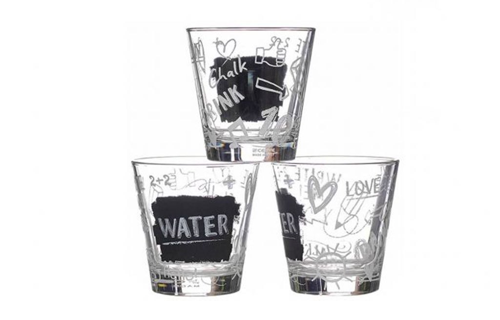 Комплект ниски чаши LAVAGNA – изображение-1