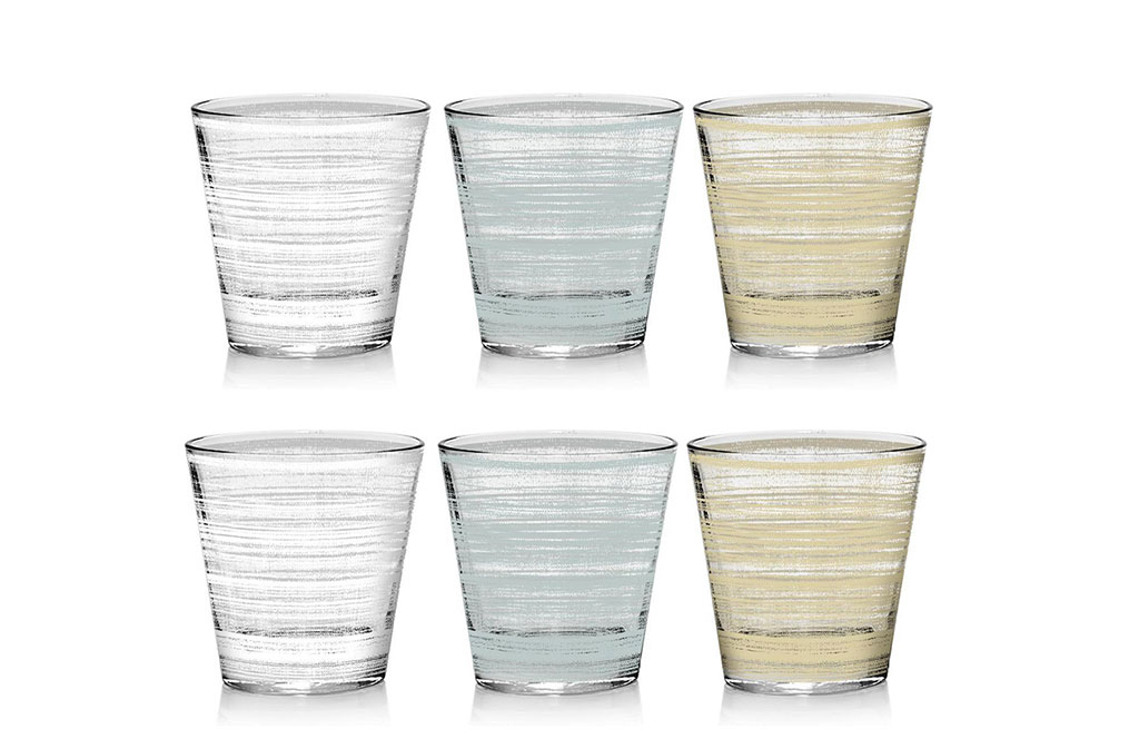 Комплект ниски чаши NADIA SCRATCH – изображение-1