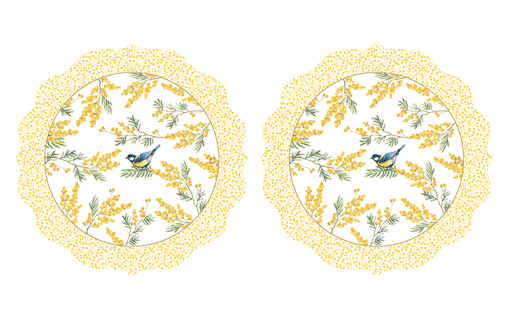 Комплект подложки за маса MIMOSA – изображение-1