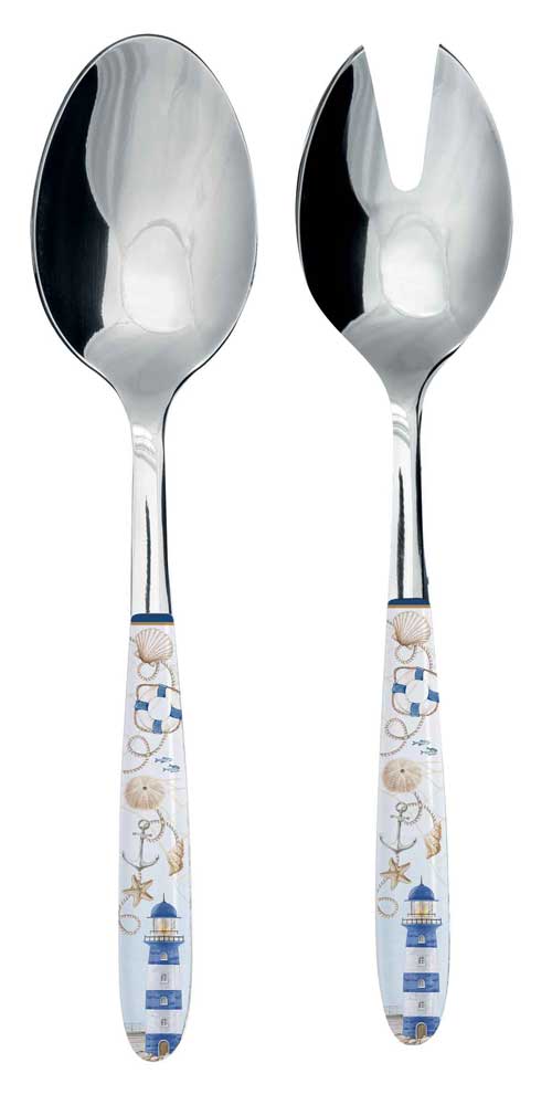 Комплект прибори за сервиране на салата BLUE LIGHTHOUSE – изображение-1