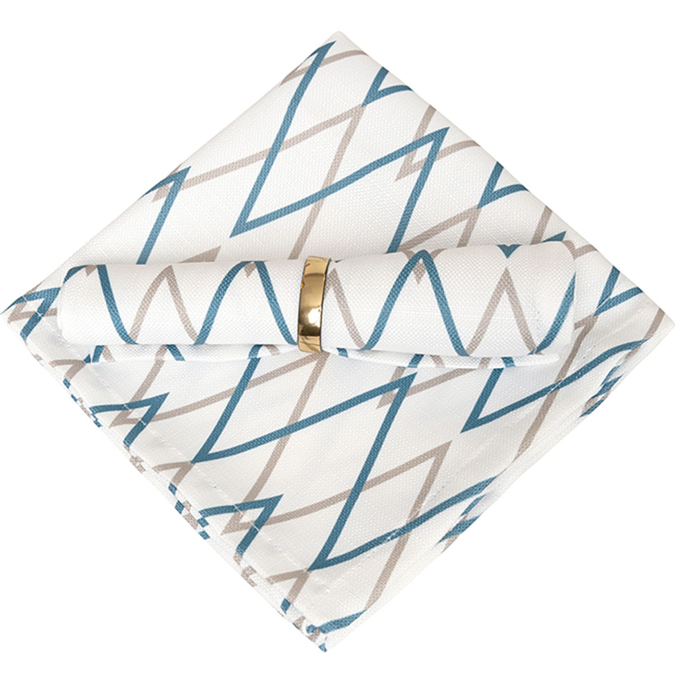 Комплект салфетки с принт 40х40 см – изображение-1