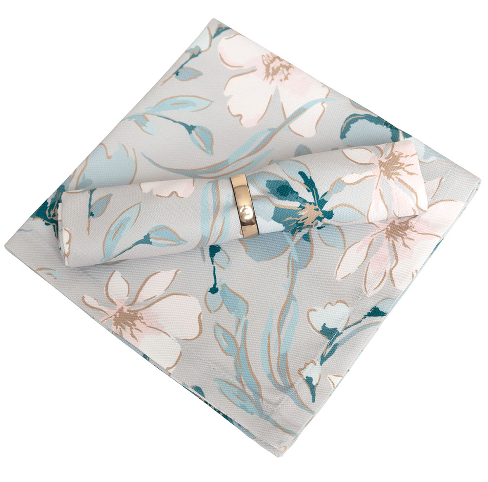 Комплект салфетки с принт İNES 207-V4 40х40 см – изображение-1