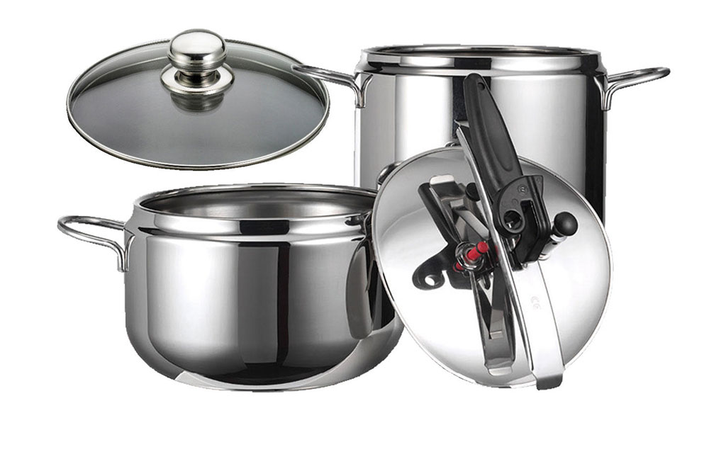 Комплект тенджери под налягане – изображение-1