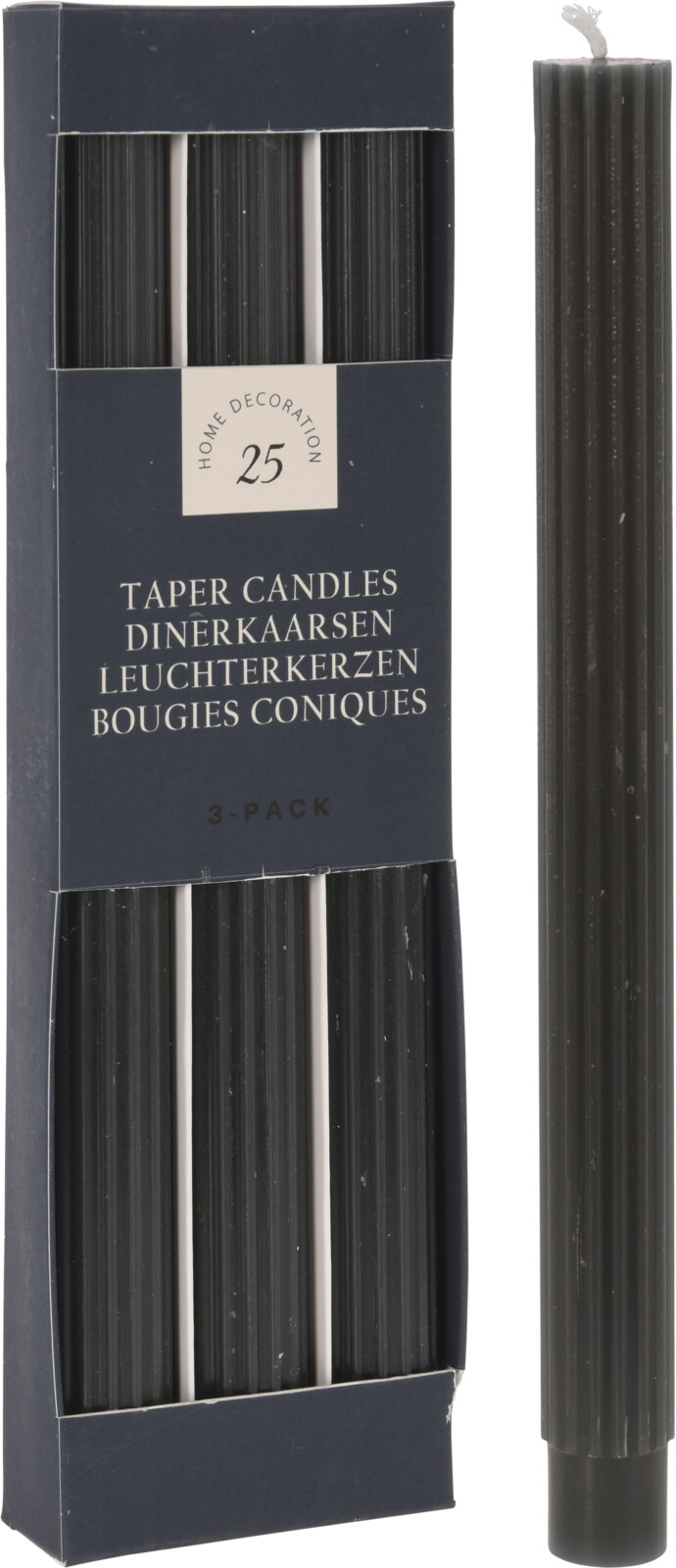 Комплект трапезни свещи 25 см – изображение-1