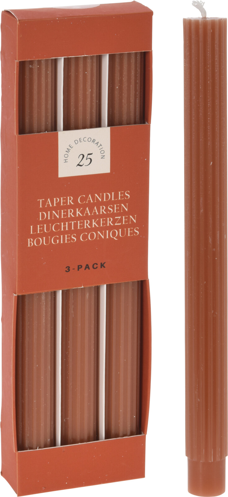 Комплект трапезни свещи 25 см – изображение-1