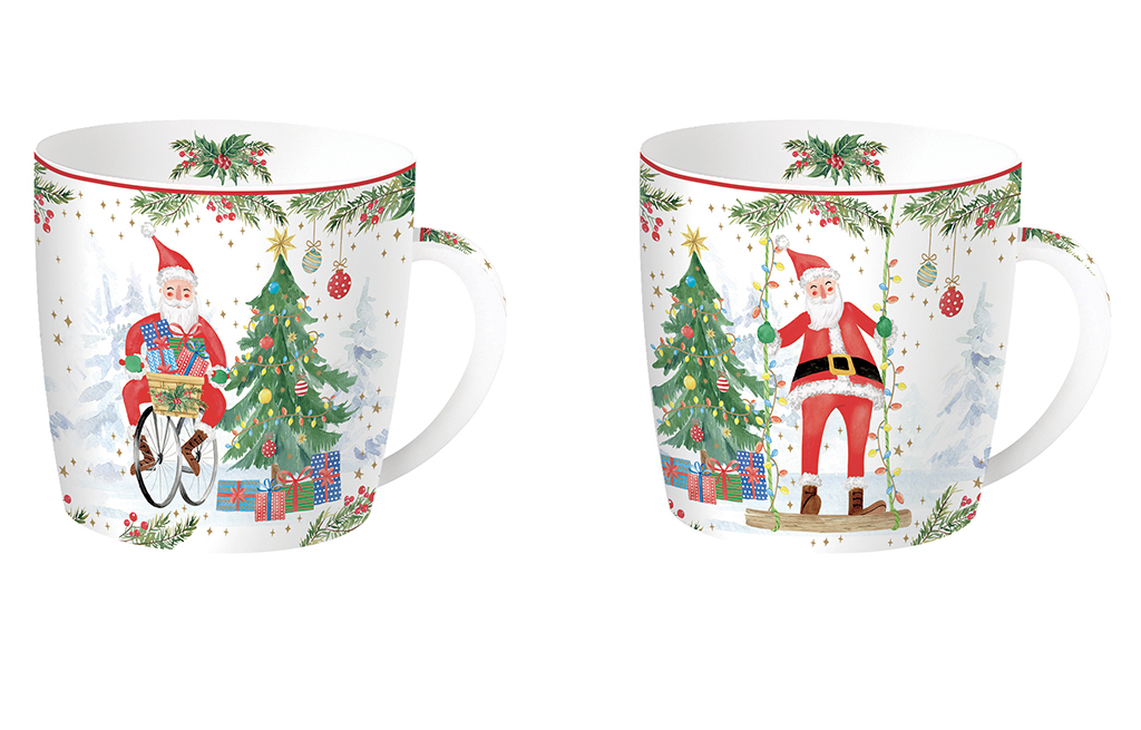 Комплект за чай или кафе JOYFUL SANTA – изображение-1
