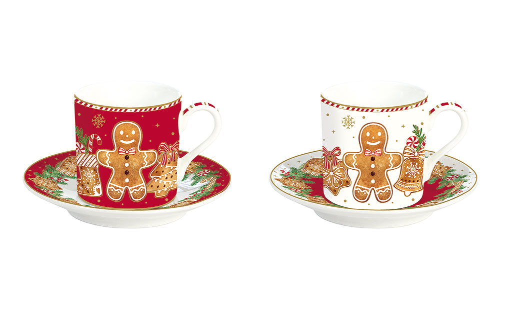 Комплект за кафе Fancy Gingerbread – изображение-1