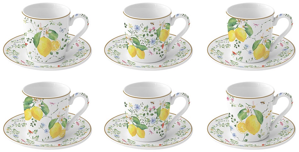 Комплект за кафе FLEURS AT CITRONS – изображение-1