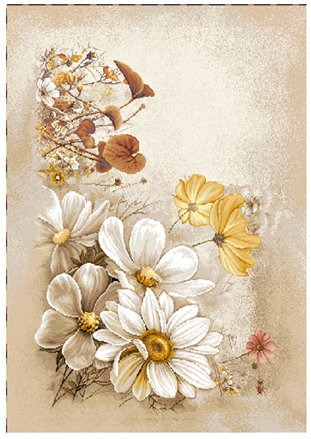 Комплект за маса и подложка NITRA CHENILLE 95х95+30х45 см – изображение-1