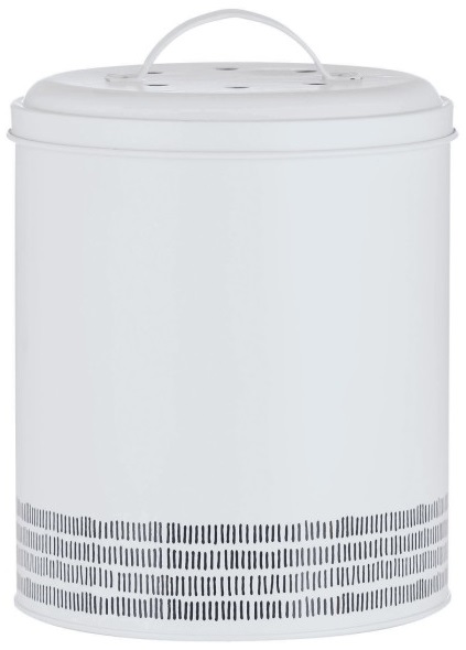 Kompostownik Monochrome 2,5 L biały – obraz-1