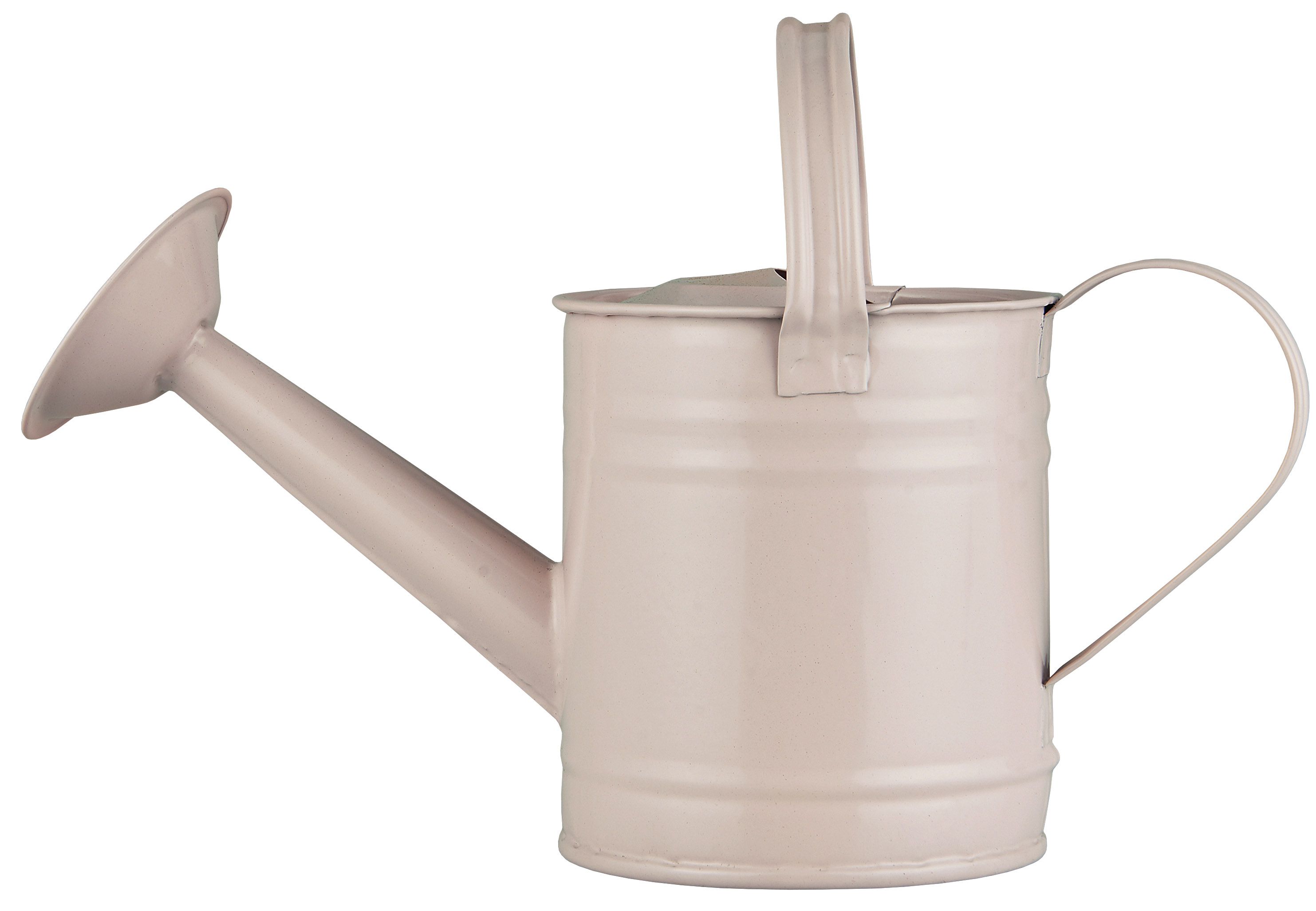 Konewka Vabinio 800 ml metalowa jasnoróżowa – obraz-1
