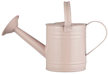 Konewka Vabinio 800 ml metalowa jasnoróżowa – obraz-1