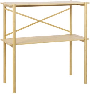 Konsola bambusowa naturalna 80x32 cm – grafika-1.