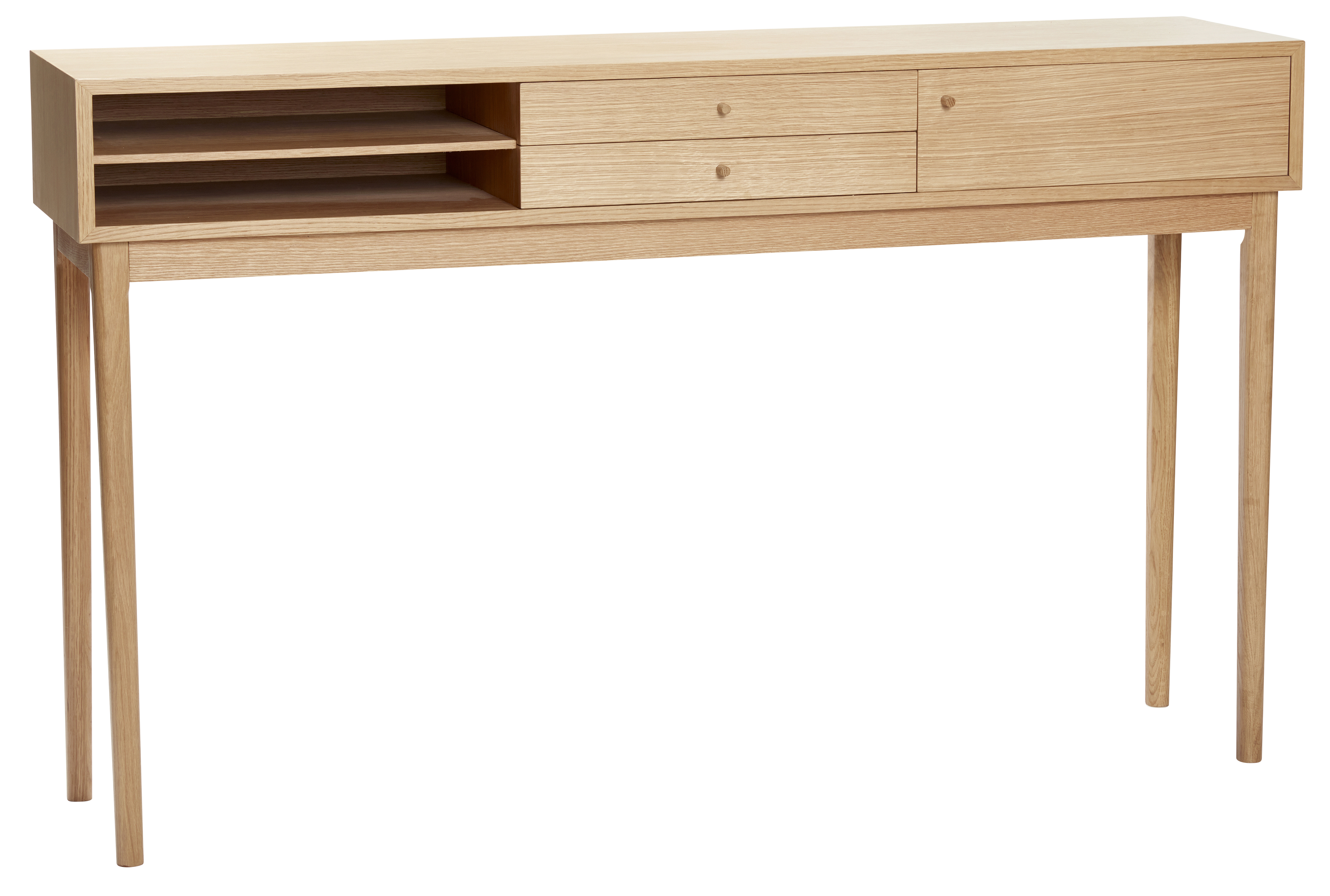 Konsola Benjamin 154x37 cm naturalna – obraz-1