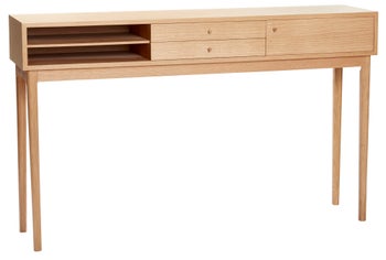 Konsola Benjamin 154x37 cm naturalna – obraz-1