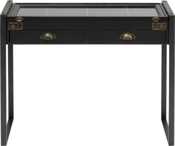 Konsola Collector 90x35 cm czarna – obraz-1