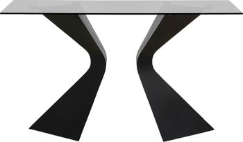 Konsolbord Gloria - Svart, 140x45cm – bild-1.