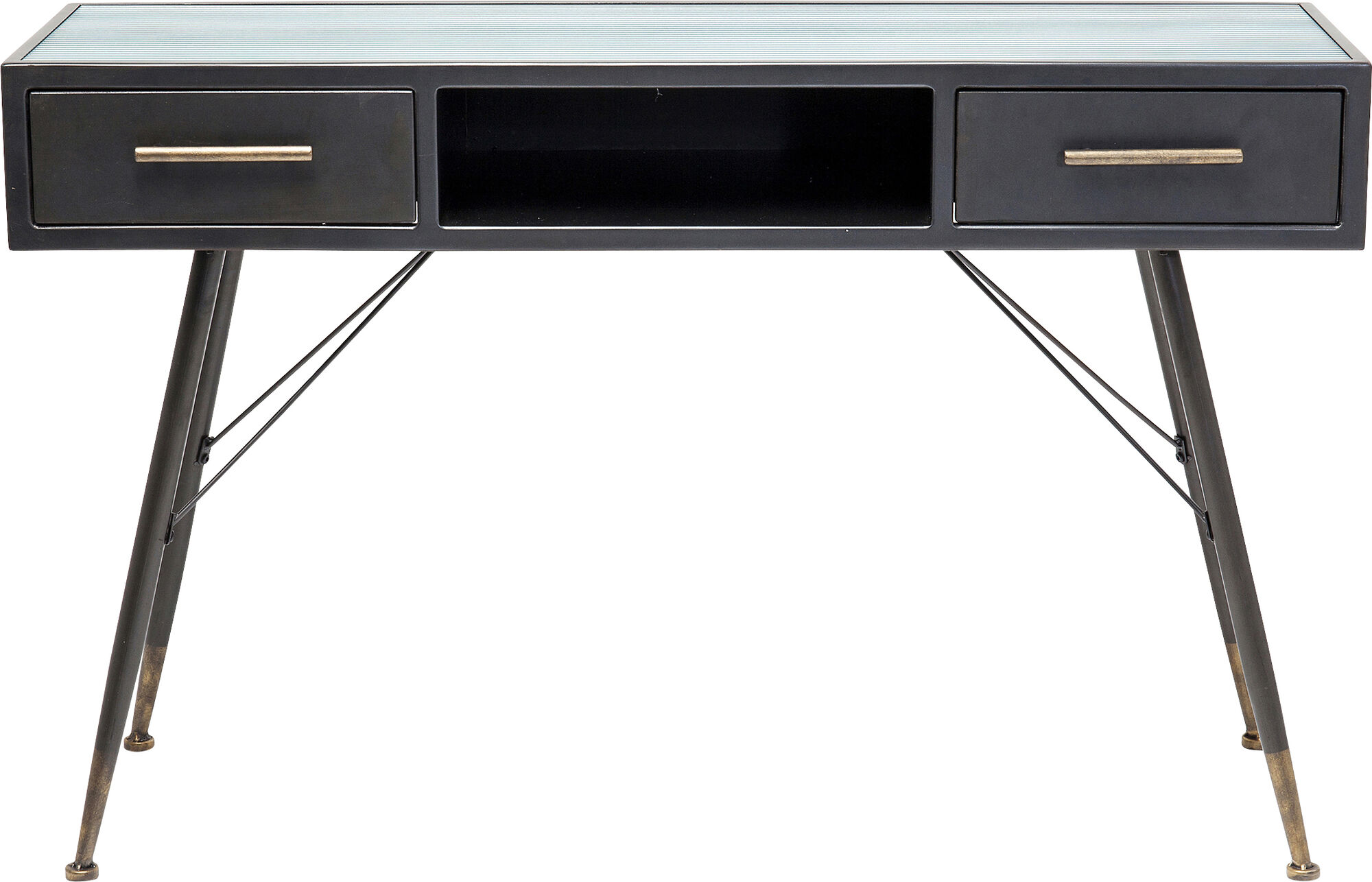 La Gomera - Konsolbord/Skrivbord med 2 lådor, 76x120cm – bild-1.