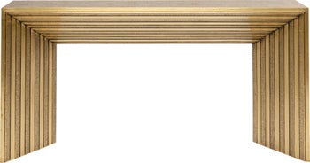 Konsolbord Malaga - Mässing, 160x80cm – bild-1.