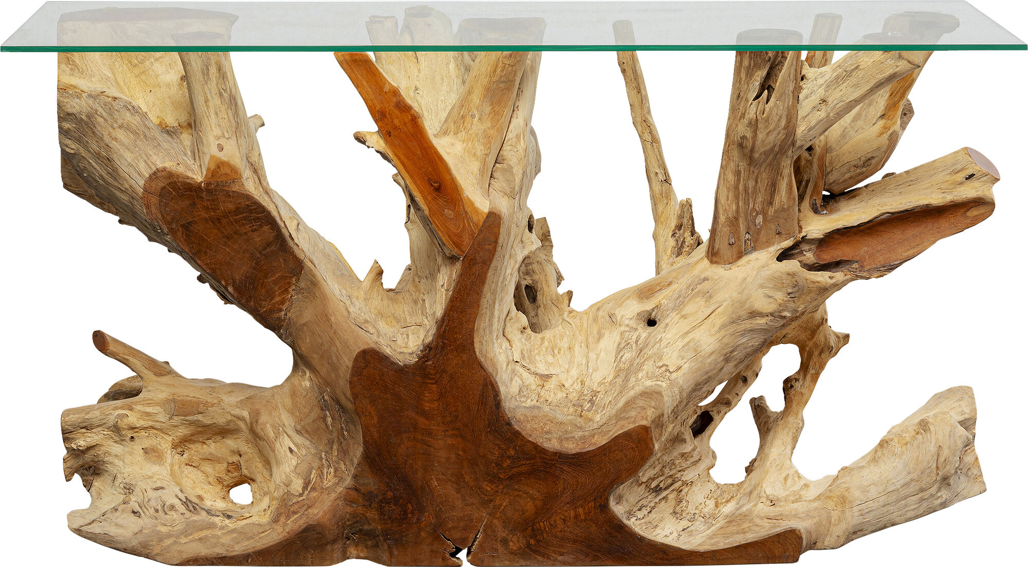 Konsola Roots 150x40 cm drewniana – grafika-1.