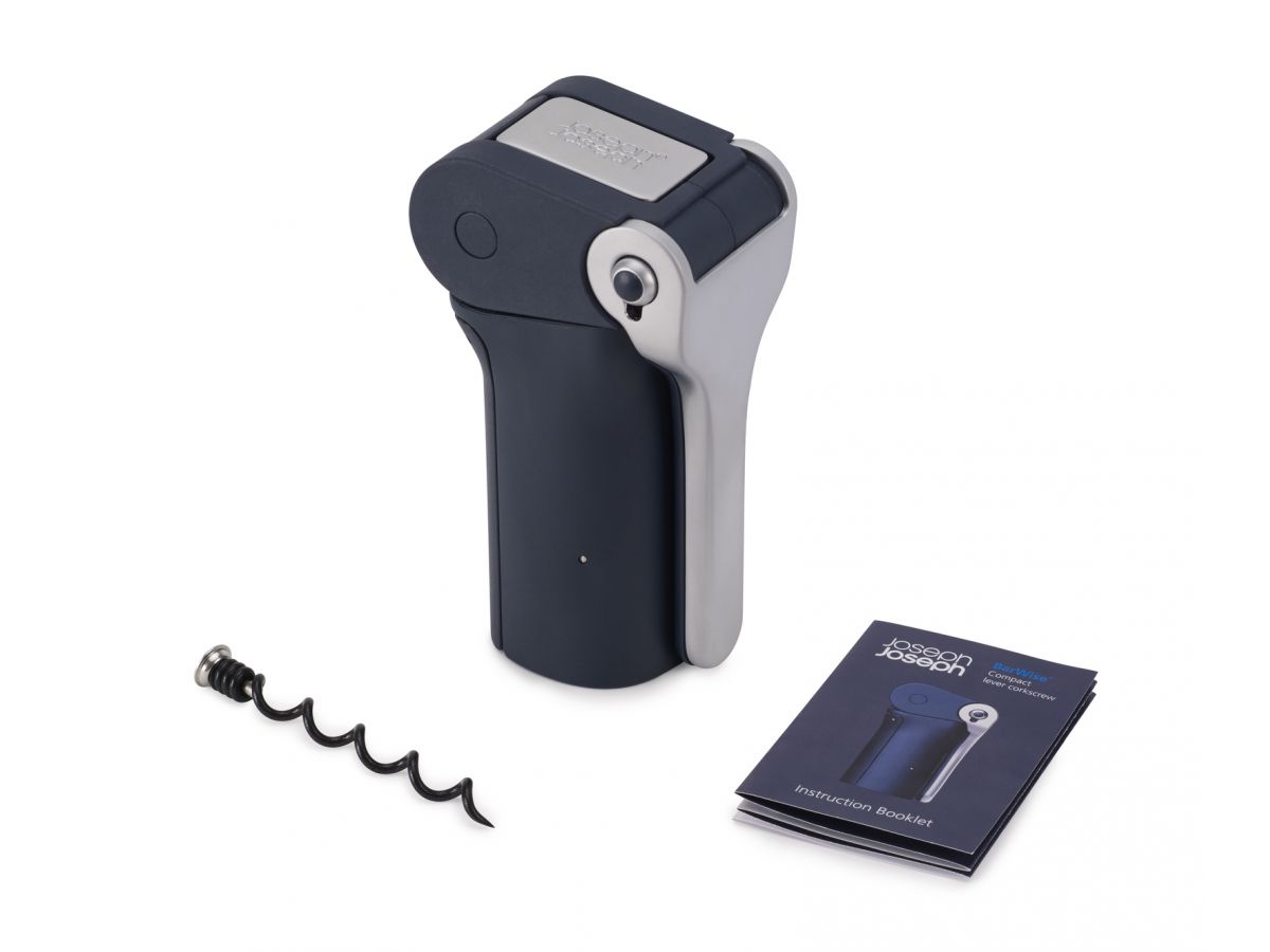 Korkociąg dźwigniowy grafitowy – obraz-1