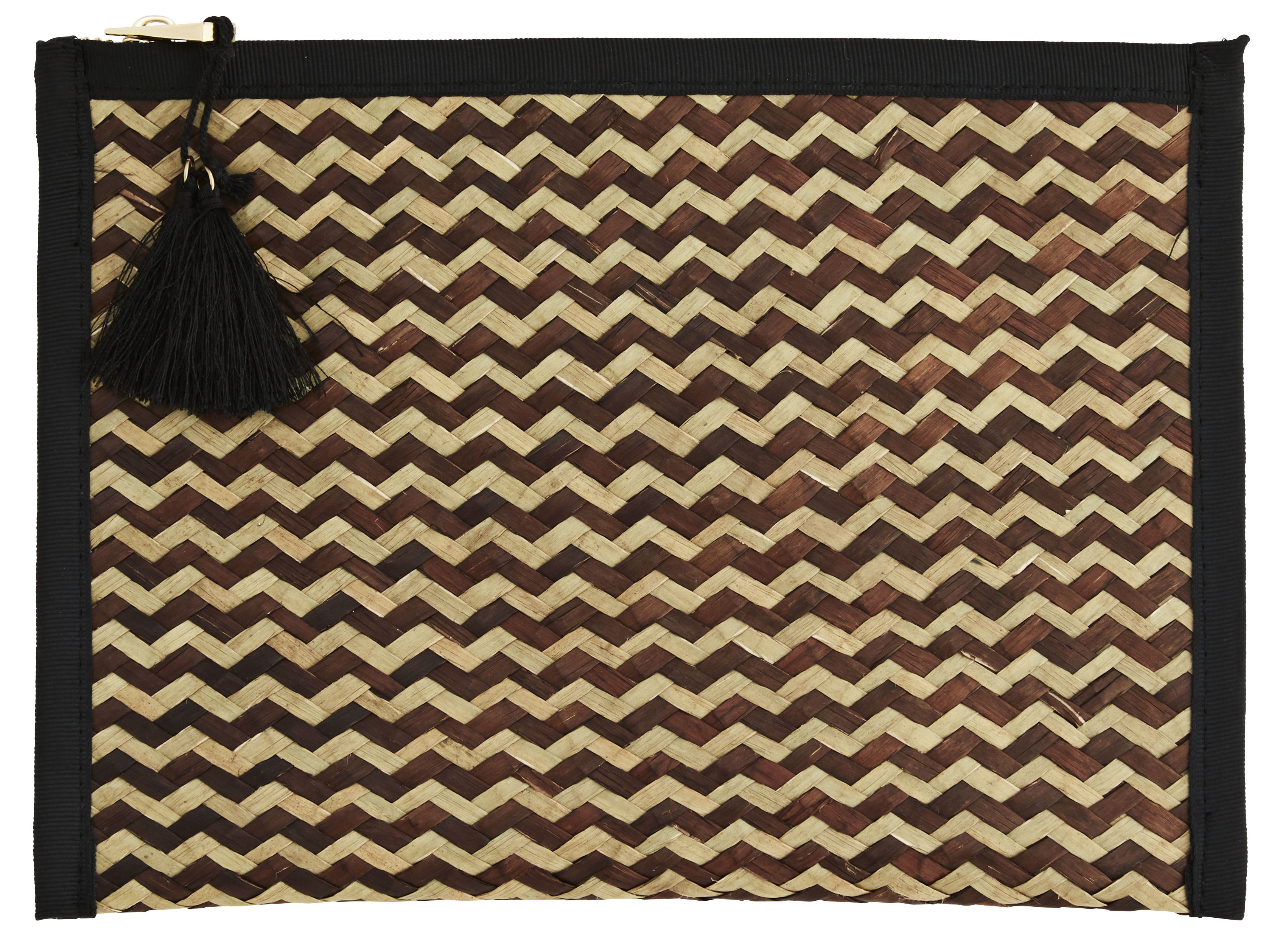 Kosmetyczka Clutch 25x18 cm kolorowa – obraz-1