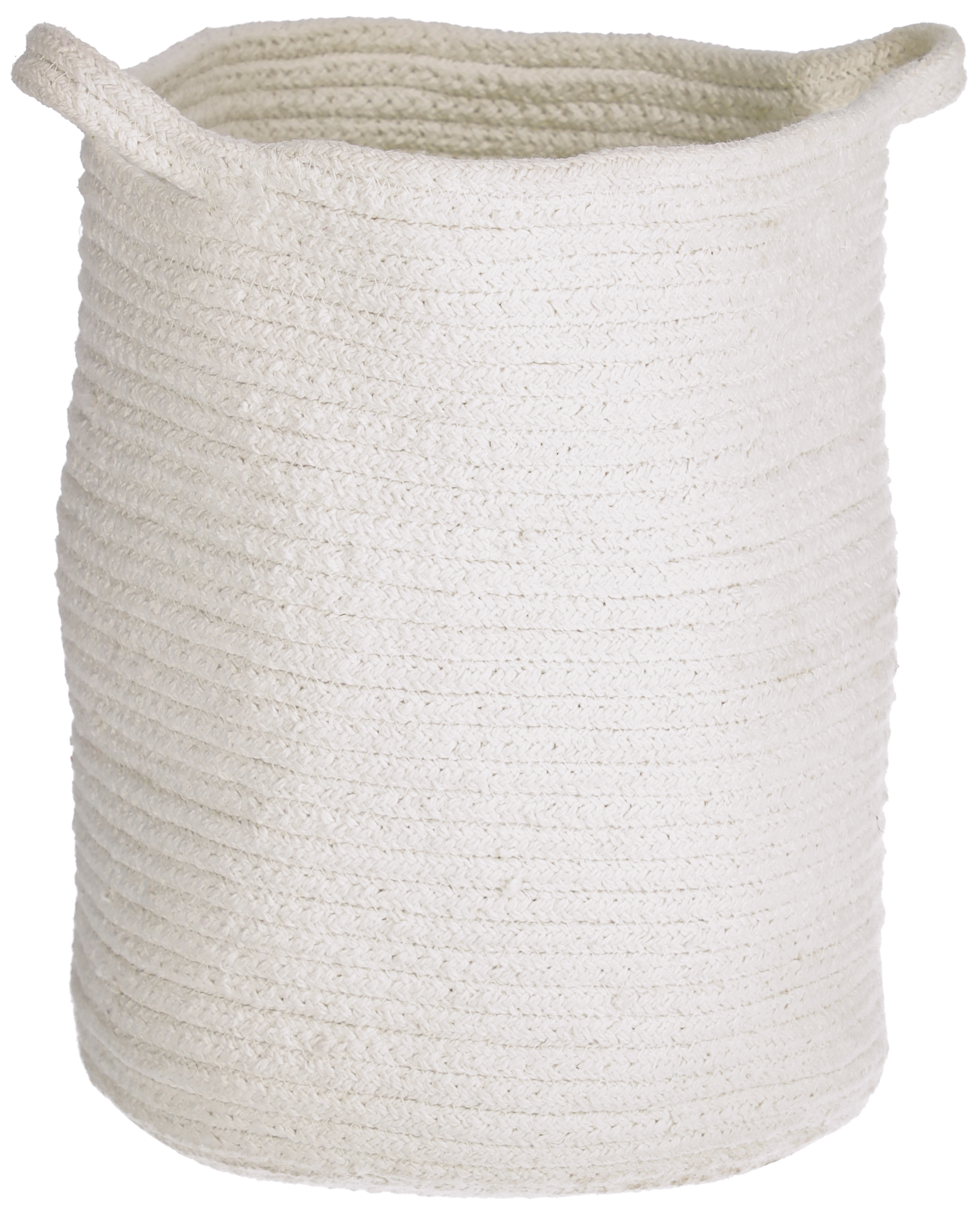 Kosz bawełniany biały – obraz-1