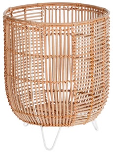 Osłonka doniczki rattanowa Ø35x43 cm – obraz-1